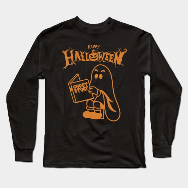 ghost story Long Sleeve T-Shirt by derrickcrack